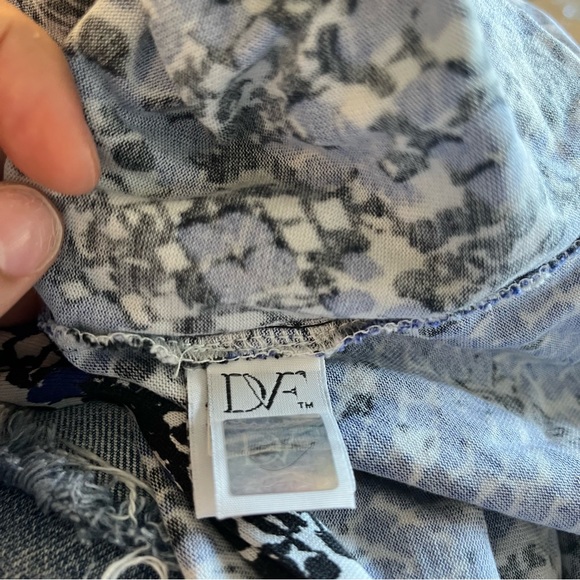 Authentic Diane Von Furstenberg Animal Print Wrap Dress - Picture 14 of 15